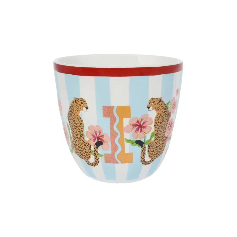 Taza con letra I: la inicial para tu café | Happyideas