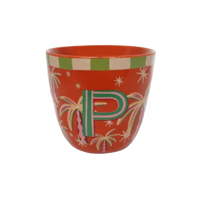 Taza con letra P: la inicial para tu café | Happyideas