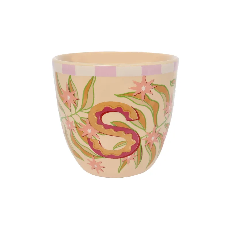 Cup Letter S | Happyideas