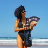Abanico La Dolce Vita negro con estilo | Happyideas