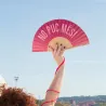 Abanico No puc més! divertido en rosa | Happyideas