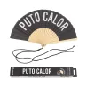 Abanico Puto Calor negro: humor y aire | Happyideas