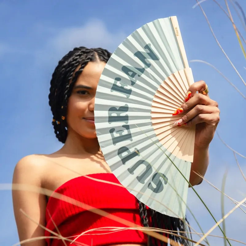 Abanico Super Fan: abanico divertido | Happyideas