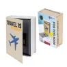 Book safe “Travel is my therapy”