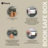 Caja Fuerte Libro "Travel is my Therapy"