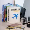 Book safe “Travel is my therapy”