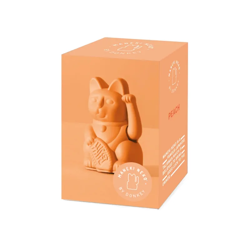 LUCKY CAT MINI PEACH | Happyideas
