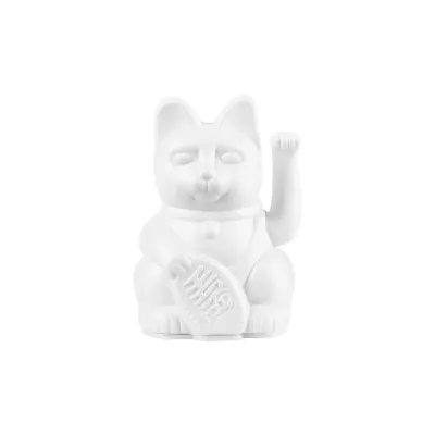 Gato de la Suerte Mini Blanco | Happyideas
