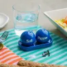 Blue Ping Pong Salt & Pepper Set | Happyideas