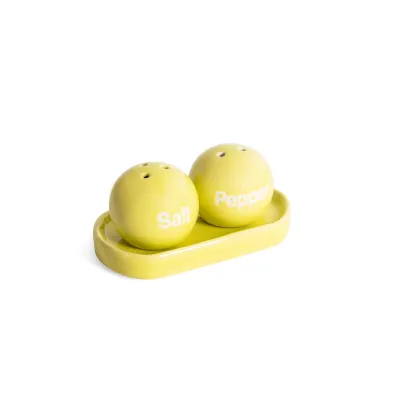 Yellow Ping Pong Salt & Pepper Set | Happyideas
