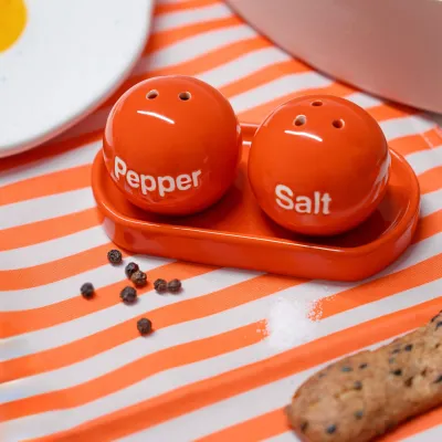Sal y Pimienta Ping Pong Rojo | Happyideas