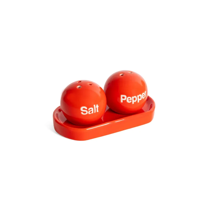 Sal y Pimienta Ping Pong Rojo | Happyideas