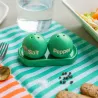 Green Ping Pong Salt & Pepper Set | Happyideas
