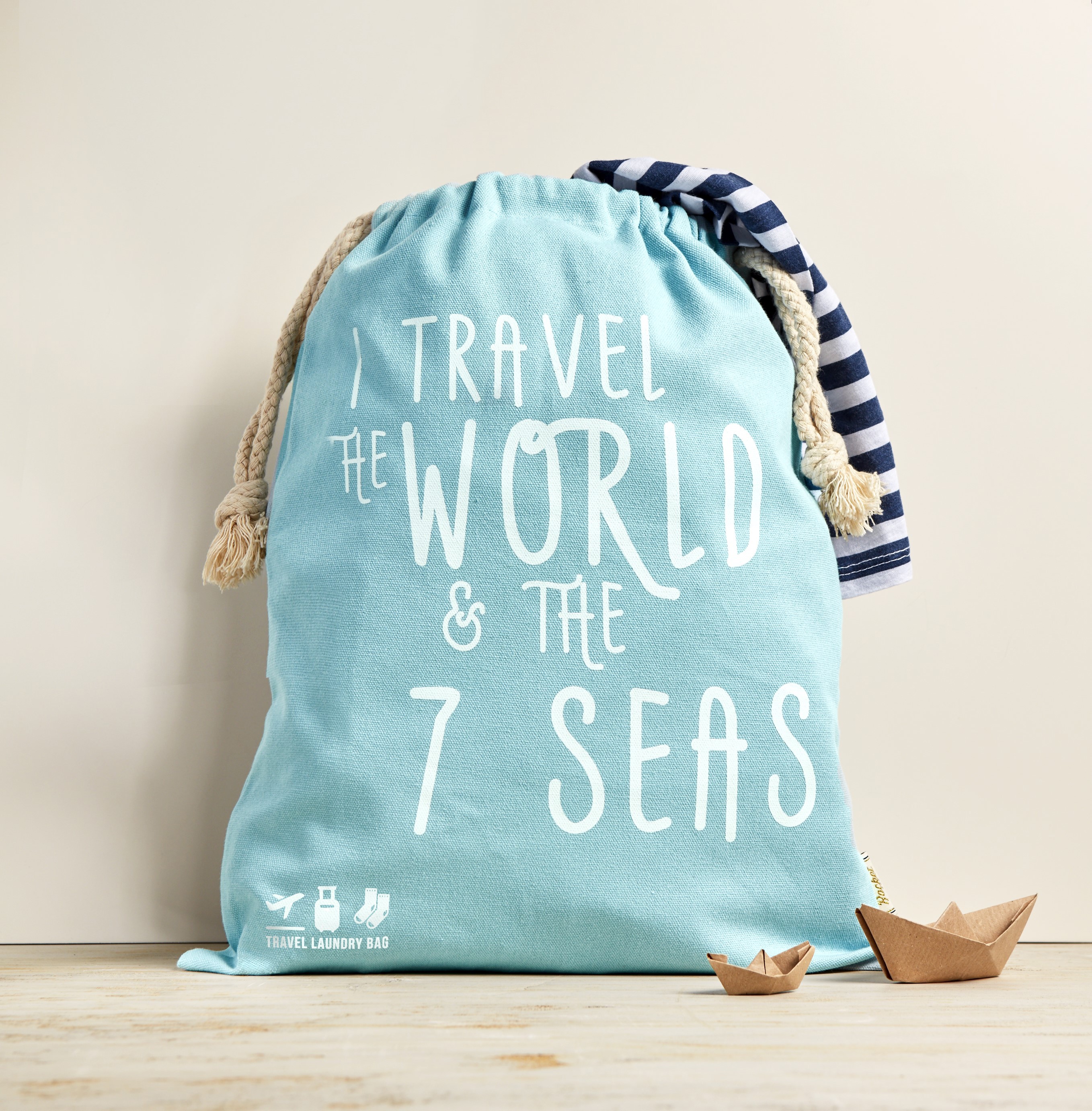 I Travel the World - LAUNDRY BAG