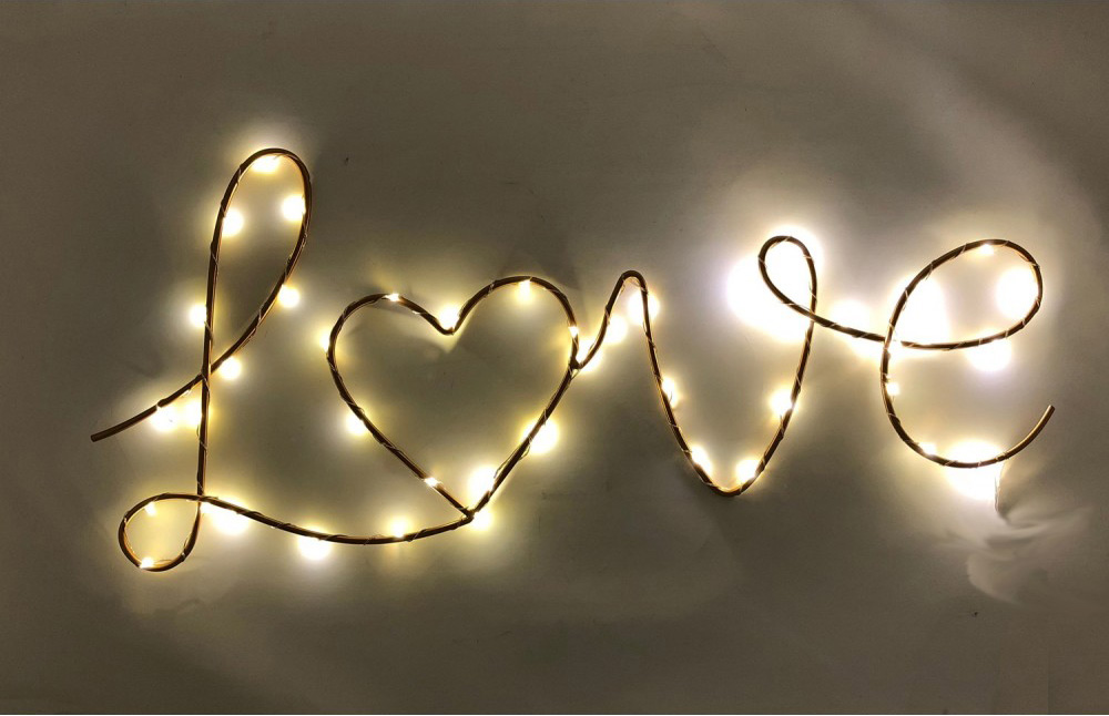 Luces led LOVE