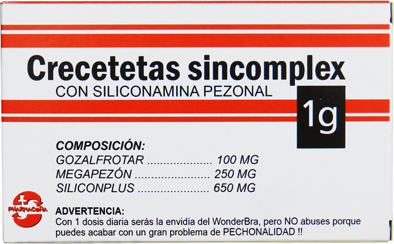 Crecetetas sincomplex Pharmacoña