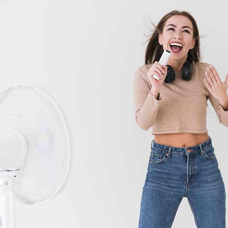 Cómo combatir el calor con un ventilador