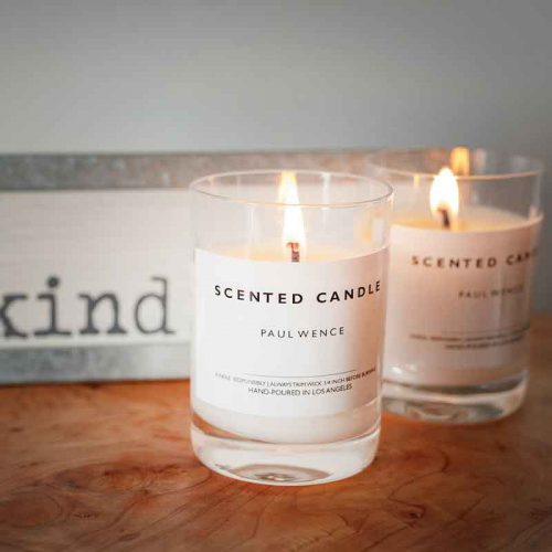 Decoración con velas