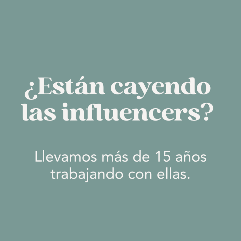 ¿Están cayendo las influencers? Opinión de Happyideas tras más de 15 años de colaboraciones