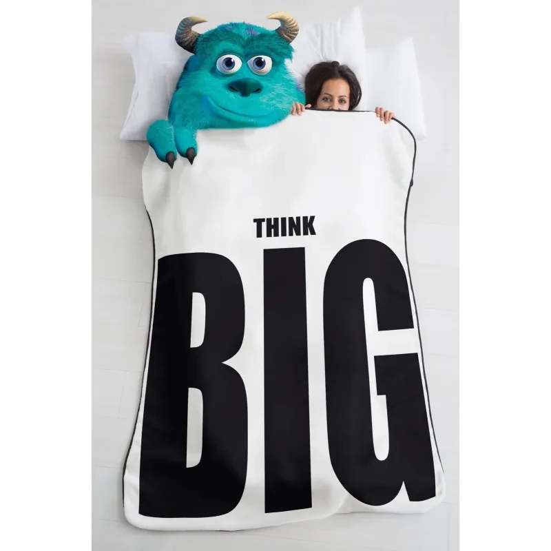 Manta de sofá Think Big de tacto aterciopelado