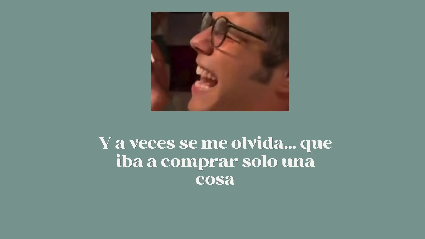Y a veces se me olvida que iba a comprar solo una cosa: meme de la familia Caño